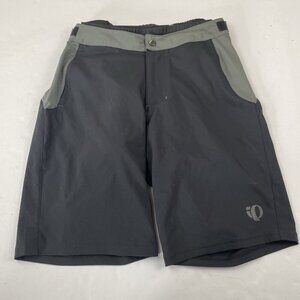 Pearl Izumi Cycling Shorts Men's Size Medium Padded Liner Black Adjust Waist